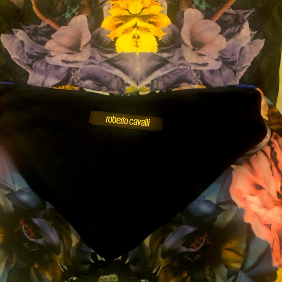 Roberto Cavalli floral print top - xs - Picture 3 of 4